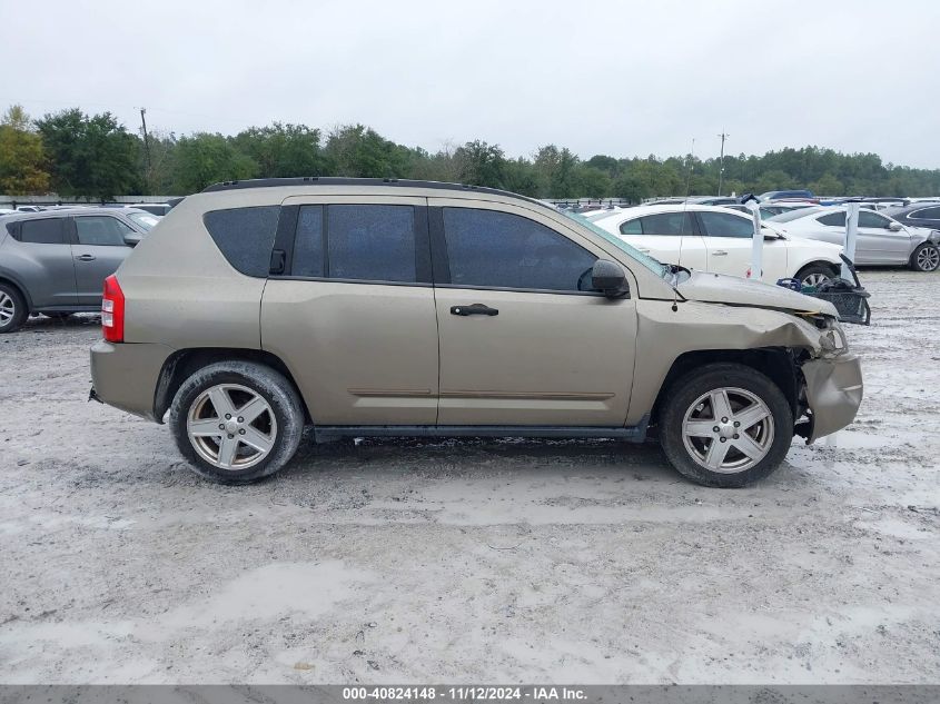 2008 Jeep Compass Sport VIN: 1J8FF47W98D573731 Lot: 40824148