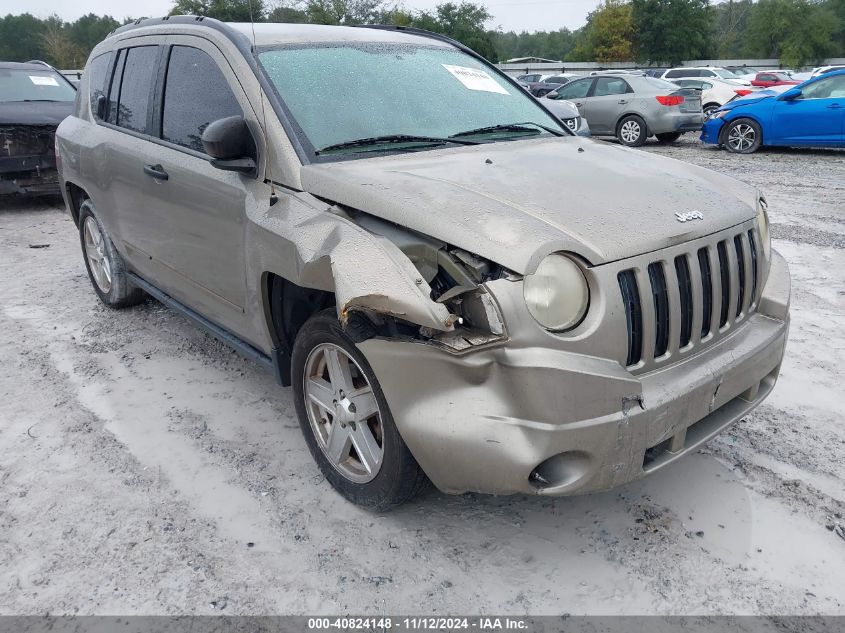 2008 Jeep Compass Sport VIN: 1J8FF47W98D573731 Lot: 40824148