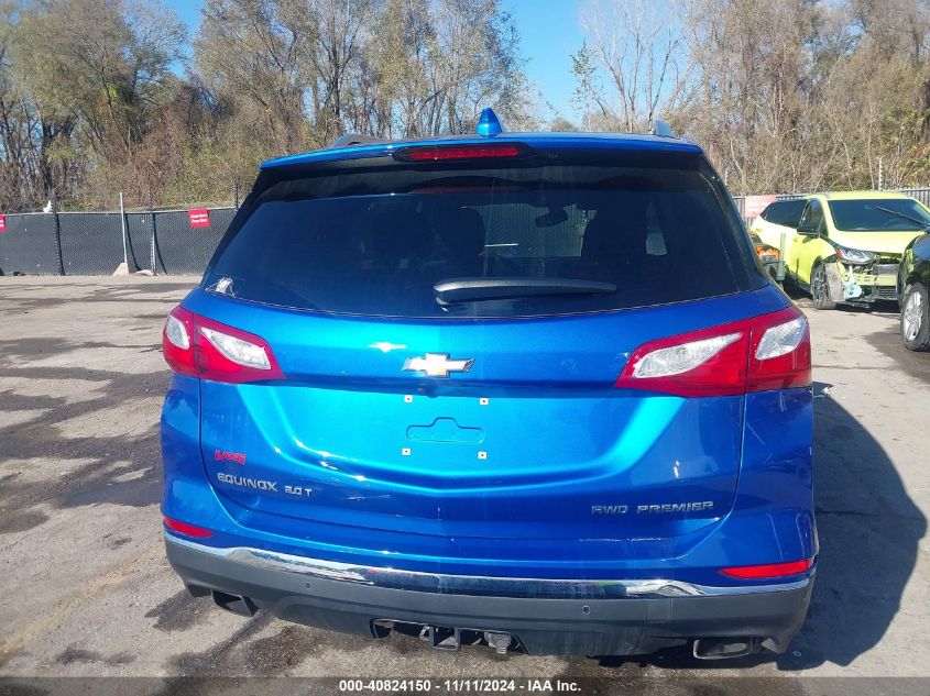 2019 Chevrolet Equinox Premier VIN: 3GNAXYEX7KS555762 Lot: 40824150