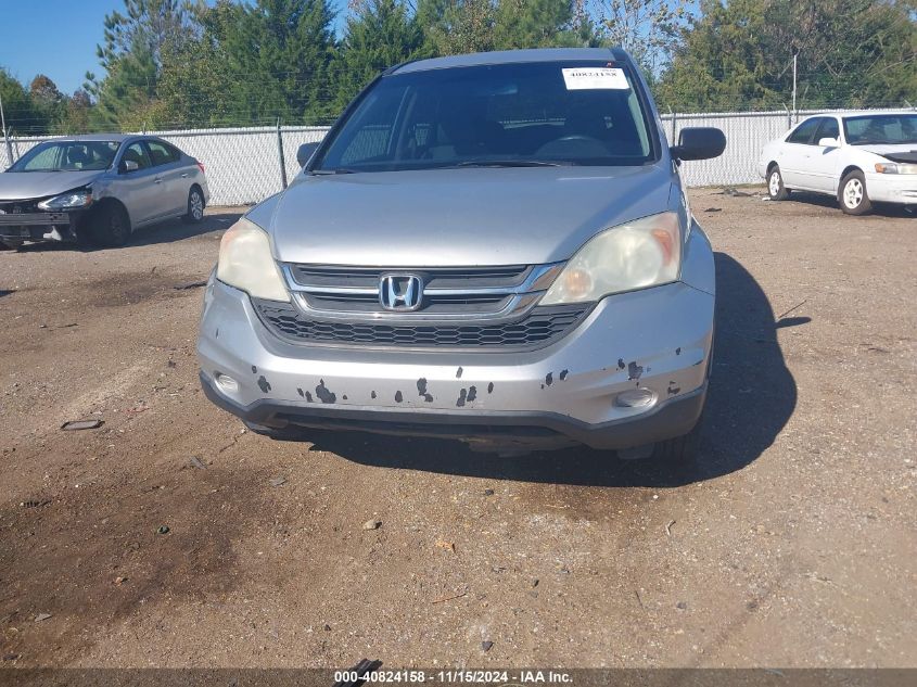 2010 Honda Cr-V Lx VIN: 3CZRE3H39AG701829 Lot: 40824158