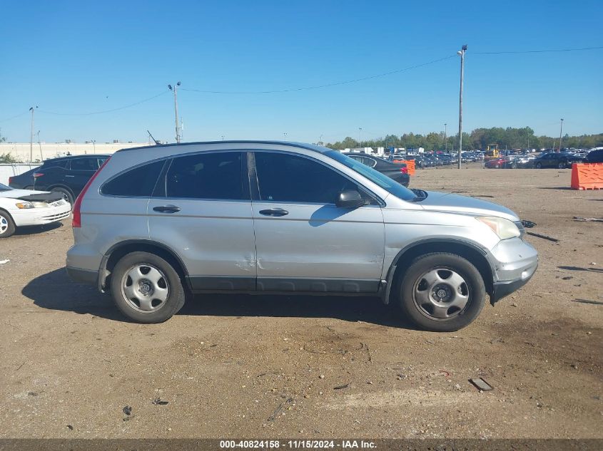 2010 Honda Cr-V Lx VIN: 3CZRE3H39AG701829 Lot: 40824158