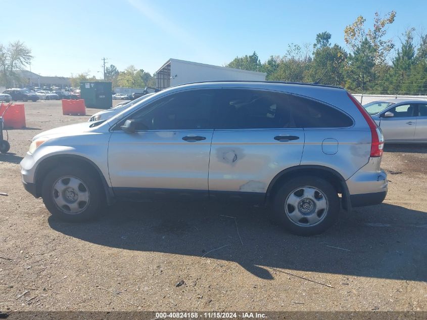 2010 Honda Cr-V Lx VIN: 3CZRE3H39AG701829 Lot: 40824158