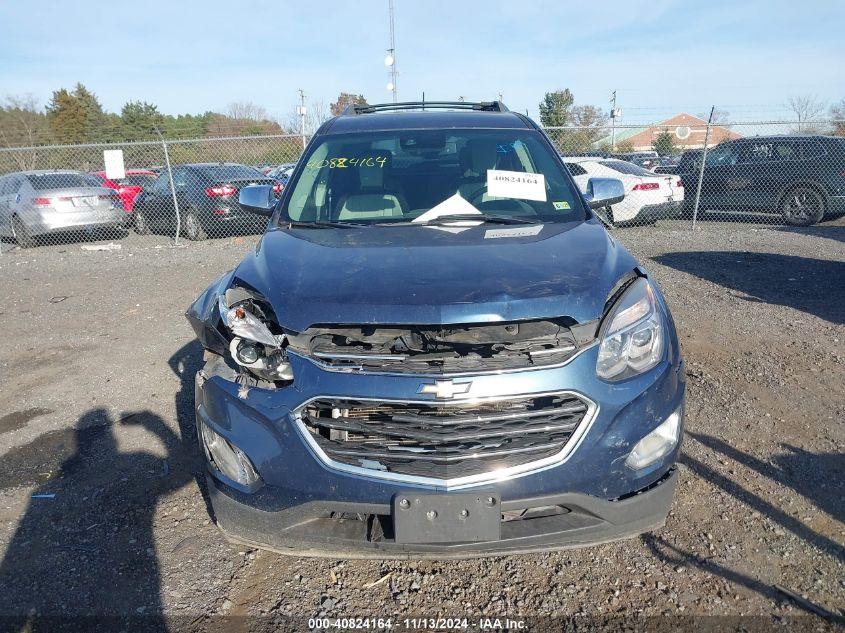 2016 Chevrolet Equinox Ltz VIN: 2GNALDEK4G6136900 Lot: 40824164