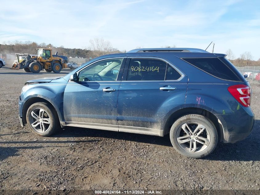 2016 Chevrolet Equinox Ltz VIN: 2GNALDEK4G6136900 Lot: 40824164