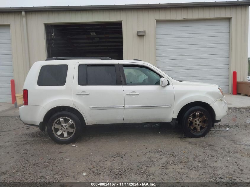 2011 Honda Pilot Touring VIN: 5FNYF3H91BB021014 Lot: 40824167