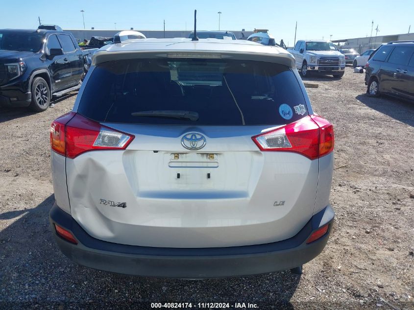 2015 Toyota Rav4 Le VIN: JTMZFREVXFD074378 Lot: 40824174