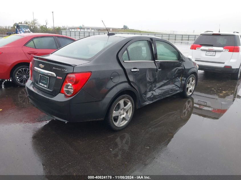 2015 Chevrolet Sonic Ltz Auto VIN: 1G1JE5SB3F4209759 Lot: 40824178