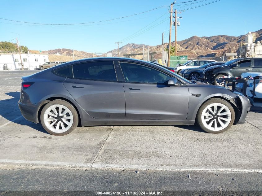 2023 Tesla Model 3 Rear-Wheel Drive VIN: 5YJ3E1EA7PF671067 Lot: 40824190