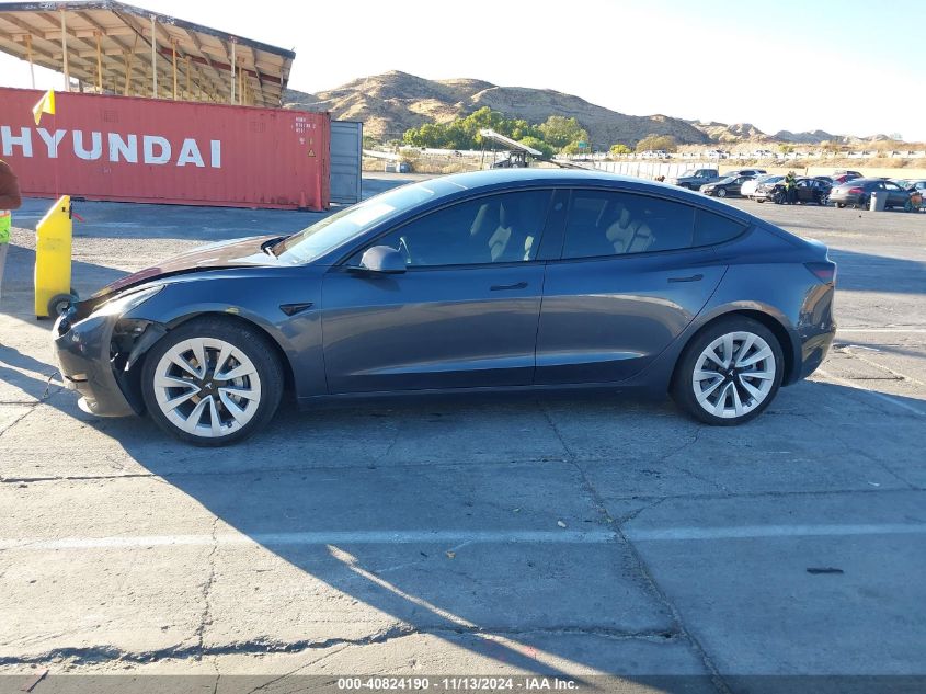 2023 Tesla Model 3 Rear-Wheel Drive VIN: 5YJ3E1EA7PF671067 Lot: 40824190