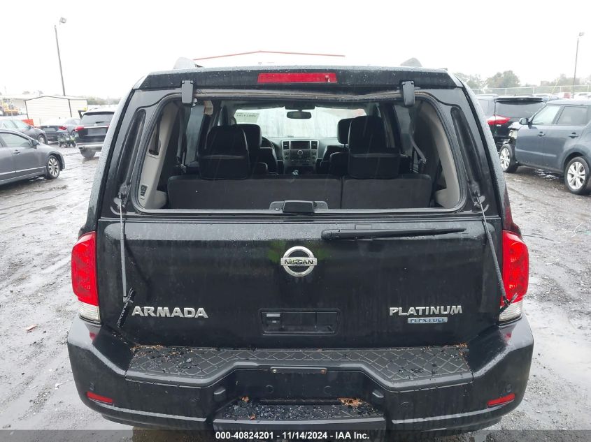 2012 Nissan Armada Platinum VIN: 5N1BA0NF6CN618610 Lot: 40824201