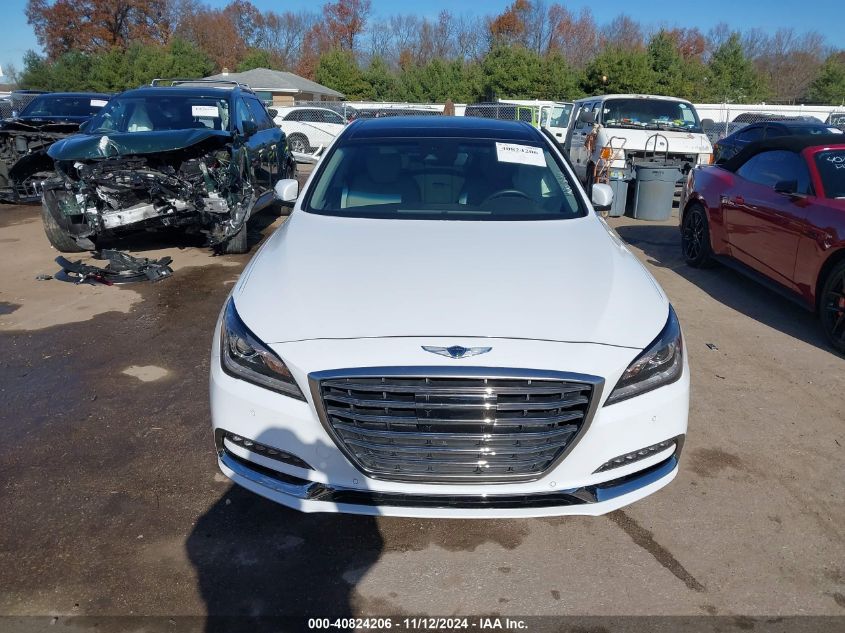 2018 Genesis G80 3.8 VIN: KMHGN4JE6JU254156 Lot: 40824206