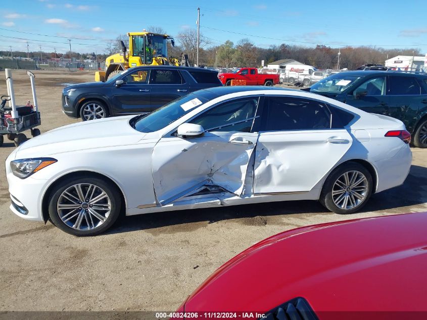 2018 Genesis G80 3.8 VIN: KMHGN4JE6JU254156 Lot: 40824206