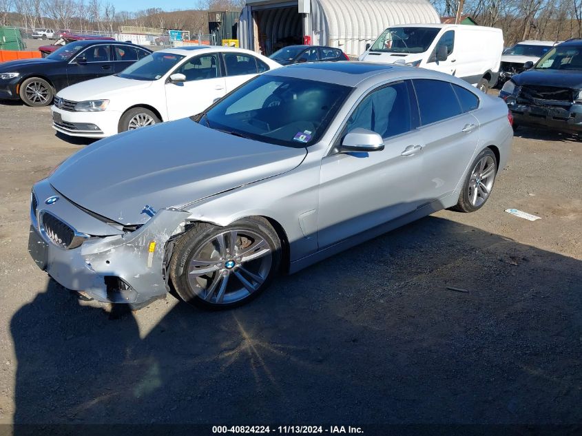 2019 BMW 430I Gran Coupe xDrive VIN: WBA4J3C55KBL08499 Lot: 40824224