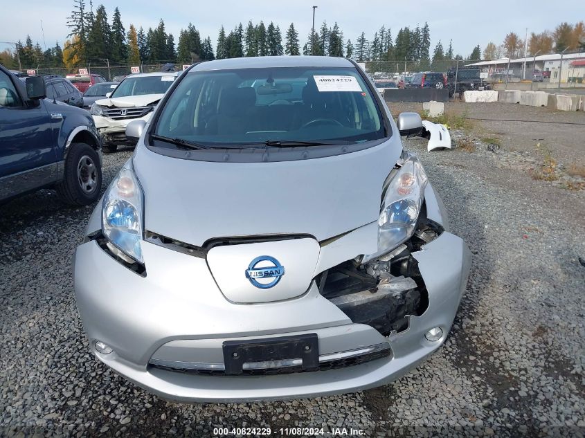 2014 Nissan Leaf S VIN: 1N4AZ0CP8EC337790 Lot: 40824229