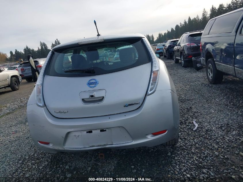 2014 Nissan Leaf S VIN: 1N4AZ0CP8EC337790 Lot: 40824229