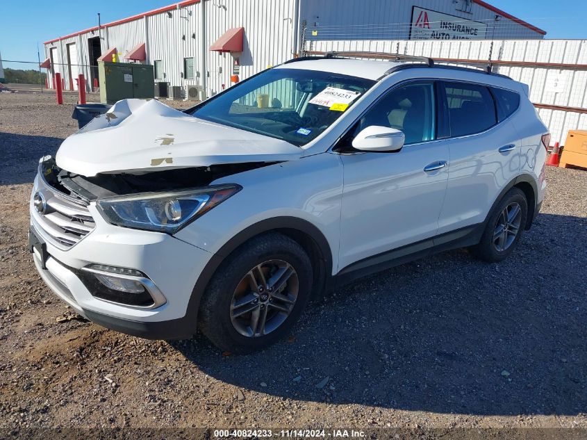 VIN 5NMZU3LB9JH089305 2018 HYUNDAI SANTA FE SPORT no.2