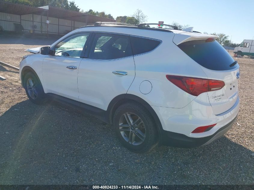 VIN 5NMZU3LB9JH089305 2018 HYUNDAI SANTA FE SPORT no.3