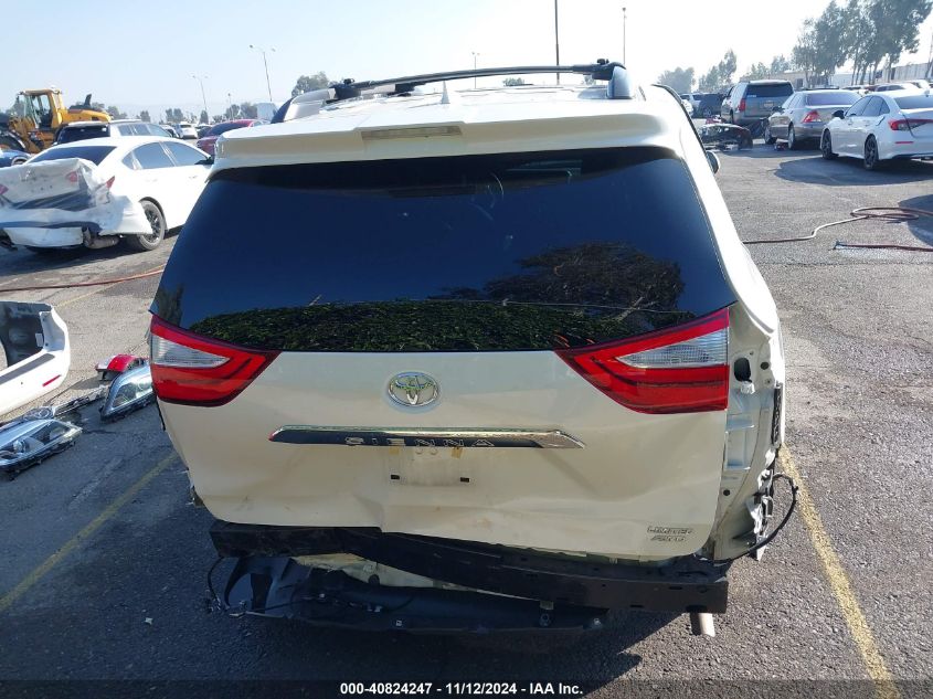 2019 Toyota Sienna Limited 7 Passenger VIN: 5TDDZ3DC1KS222592 Lot: 40824247