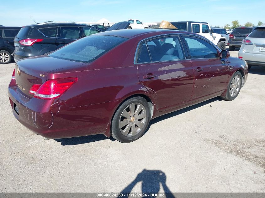 2006 Toyota Avalon Xls VIN: 4T1BK36B26U125298 Lot: 40824250