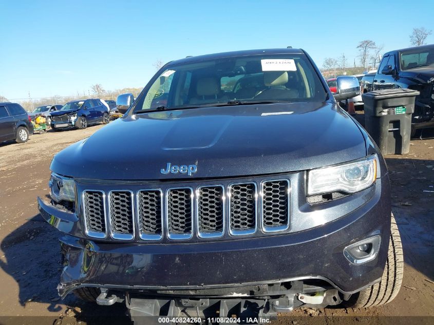 2014 Jeep Grand Cherokee Overland VIN: 1C4RJFCTXEC125249 Lot: 40824260