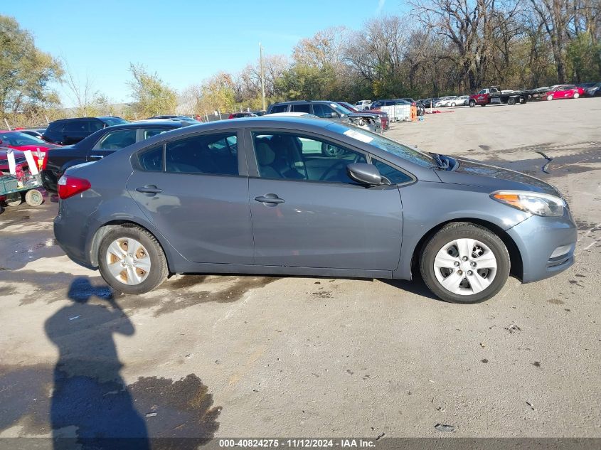 2016 Kia Forte Lx VIN: KNAFK4A64G5610007 Lot: 40824275