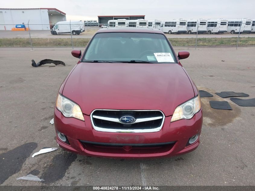 2009 Subaru Legacy 2.5I VIN: 4S3BL616897217743 Lot: 40824278