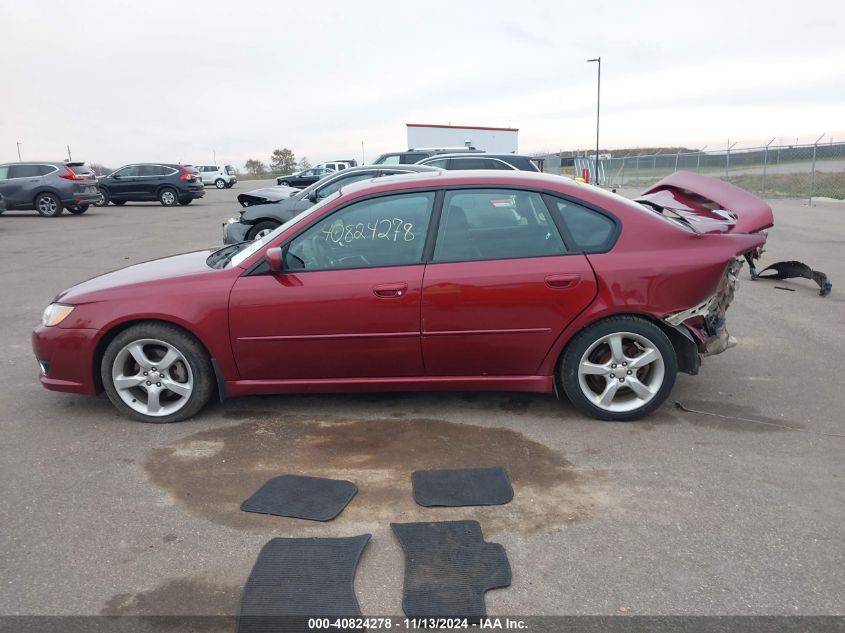 2009 Subaru Legacy 2.5I VIN: 4S3BL616897217743 Lot: 40824278