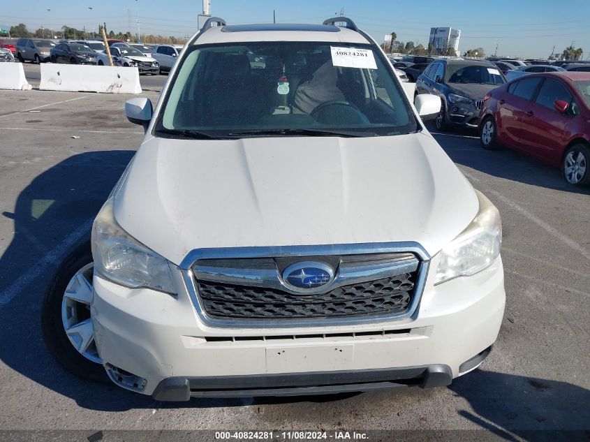 2014 Subaru Forester 2.5I Premium VIN: JF2SJAEC4EH481685 Lot: 40824281