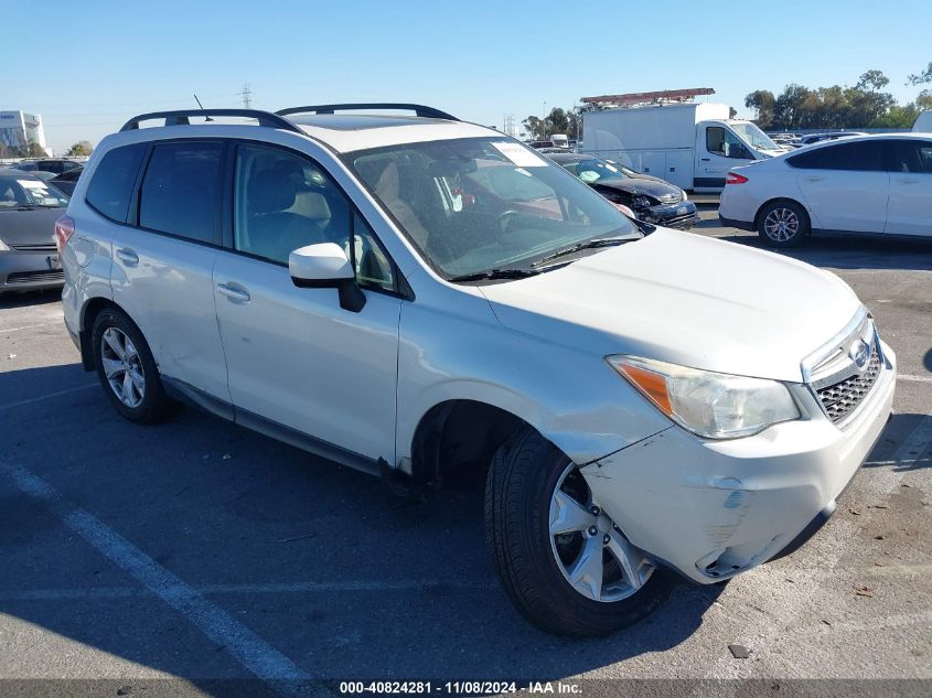 2014 Subaru Forester 2.5I Premium VIN: JF2SJAEC4EH481685 Lot: 40824281