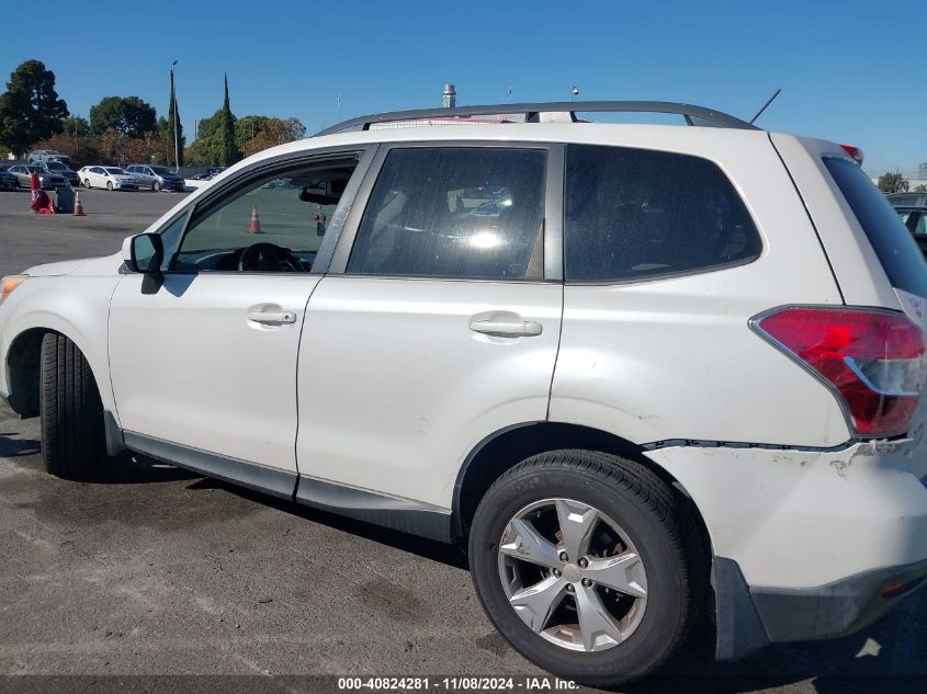 2014 Subaru Forester 2.5I Premium VIN: JF2SJAEC4EH481685 Lot: 40824281