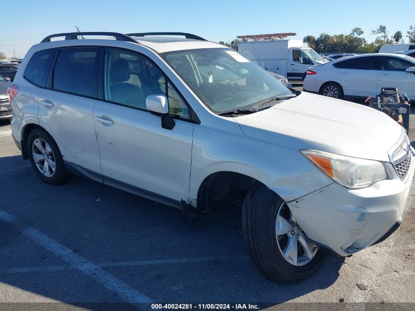 2014 Subaru Forester 2.5I Premium VIN: JF2SJAEC4EH481685 Lot: 40824281