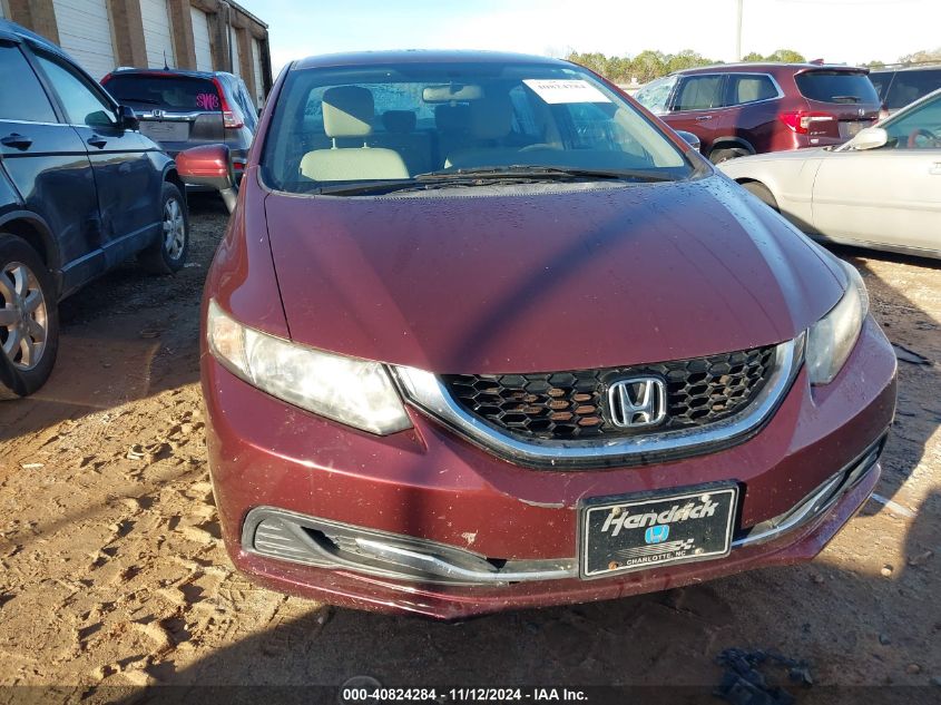 2015 Honda Civic Lx VIN: 2HGFB2F53FH555355 Lot: 40824284