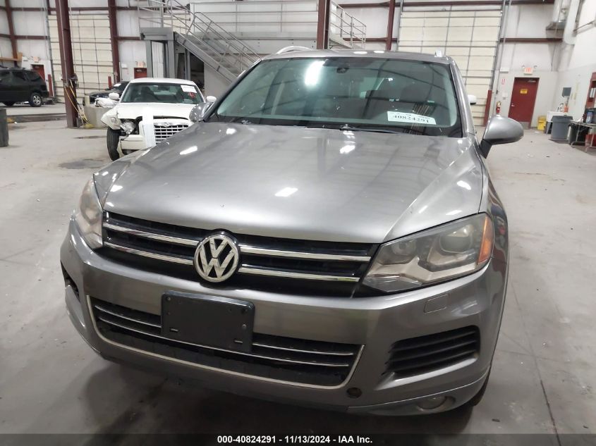 2013 Volkswagen Touareg Vr6 Sport VIN: WVGEF9BPXDD009155 Lot: 40824291