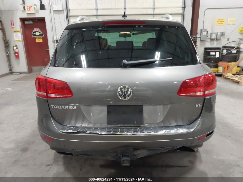 2013 Volkswagen Touareg Vr6 Sport VIN: WVGEF9BPXDD009155 Lot: 40824291