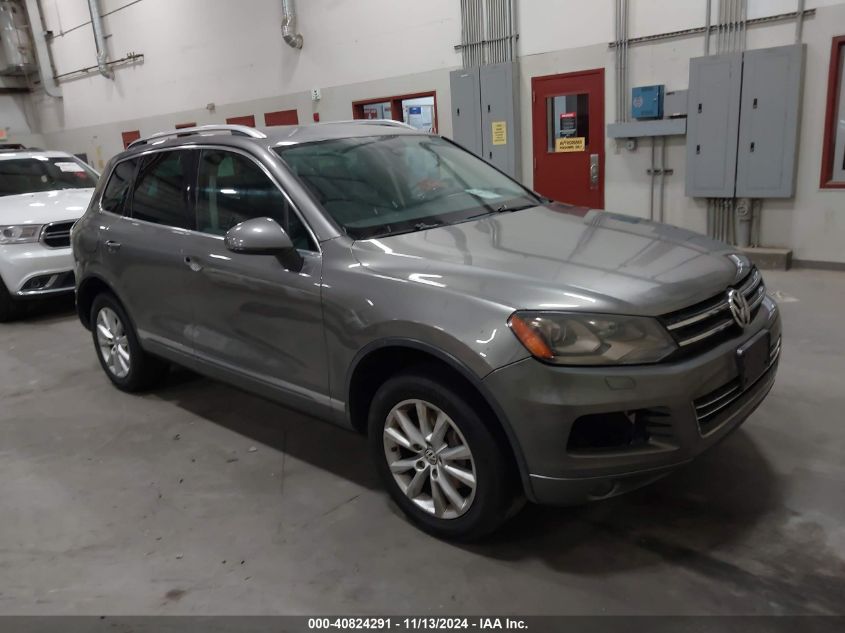 2013 Volkswagen Touareg Vr6 Sport VIN: WVGEF9BPXDD009155 Lot: 40824291