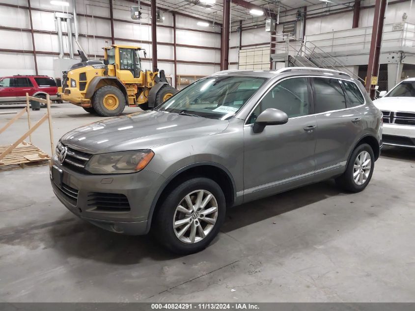 2013 Volkswagen Touareg Vr6 Sport VIN: WVGEF9BPXDD009155 Lot: 40824291