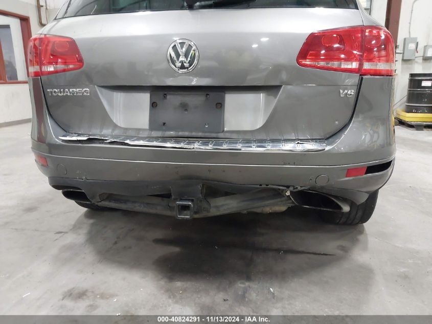 2013 Volkswagen Touareg Vr6 Sport VIN: WVGEF9BPXDD009155 Lot: 40824291