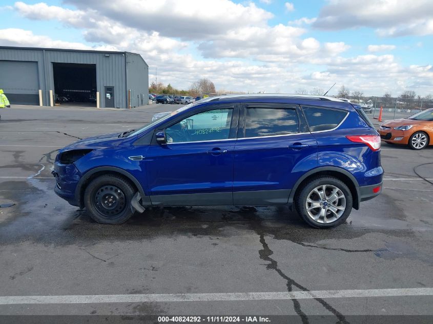 2014 Ford Escape Titanium VIN: 1FMCU0JXXEUB78426 Lot: 40824292