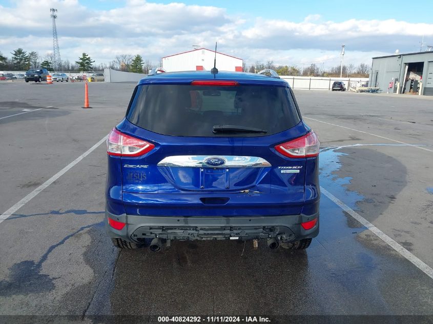 2014 Ford Escape Titanium VIN: 1FMCU0JXXEUB78426 Lot: 40824292