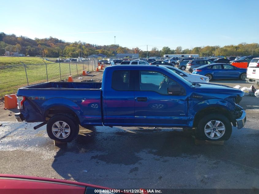 VIN 1FTEX1EP7HFB88621 2017 FORD F-150 XLT
