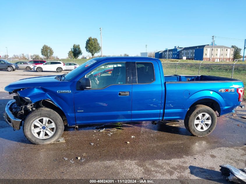 VIN 1FTEX1EP7HFB88621 2017 FORD F-150 XLT