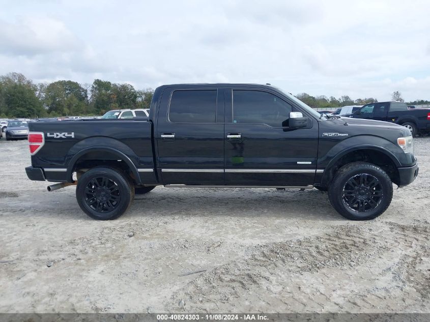 2013 Ford F-150 Platinum VIN: 1FTFW1ET8DFC32494 Lot: 40824303