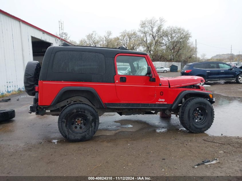 2004 Jeep Wrangler Unlimited VIN: 1J4FA49S94P802878 Lot: 40824310