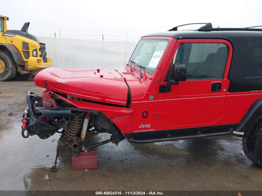 2004 Jeep Wrangler Unlimited VIN: 1J4FA49S94P802878 Lot: 40824310