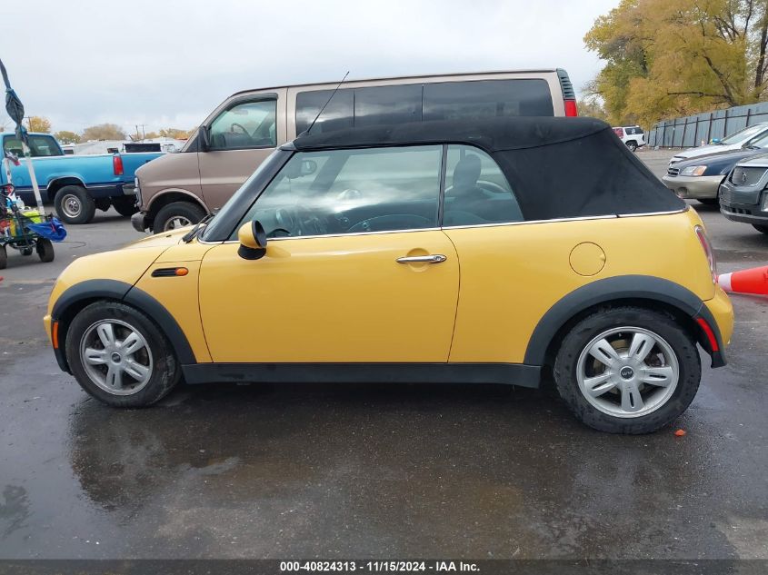 2008 Mini Cooper VIN: WMWRF33518TG18601 Lot: 40824313