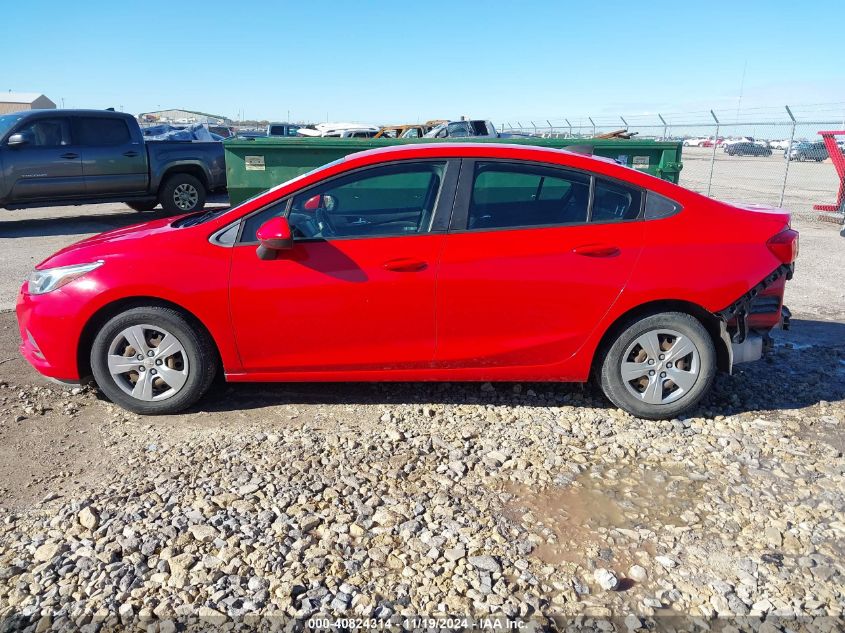 2017 Chevrolet Cruze Ls Auto VIN: 1G1BC5SM6H7199015 Lot: 40824314