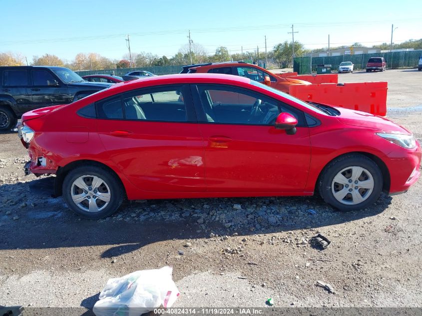 2017 Chevrolet Cruze Ls Auto VIN: 1G1BC5SM6H7199015 Lot: 40824314