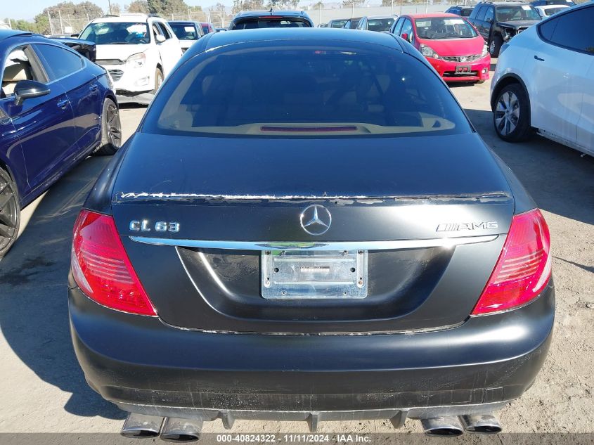 2008 Mercedes-Benz Cl 63 Amg VIN: WDDEJ77X08A016323 Lot: 40824322