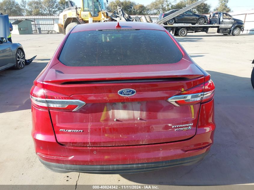 VIN 3FA6P0RU3KR235562 2019 FORD FUSION HYBRID no.17