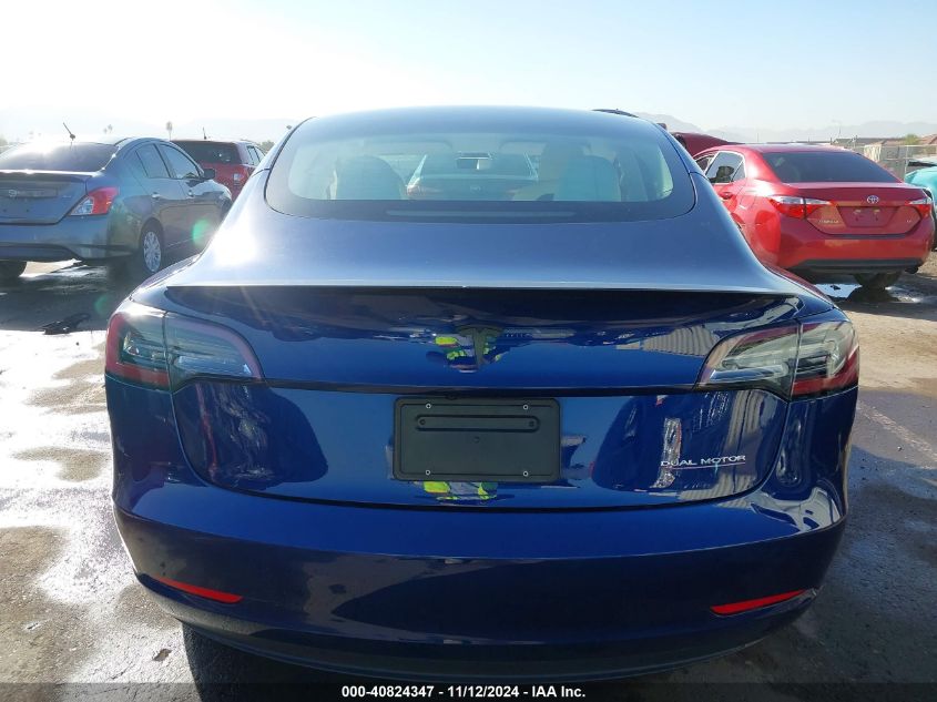 2023 Tesla Model 3 Performance Dual Motor All-Wheel Drive VIN: 5YJ3E1EC0PF399172 Lot: 40824347